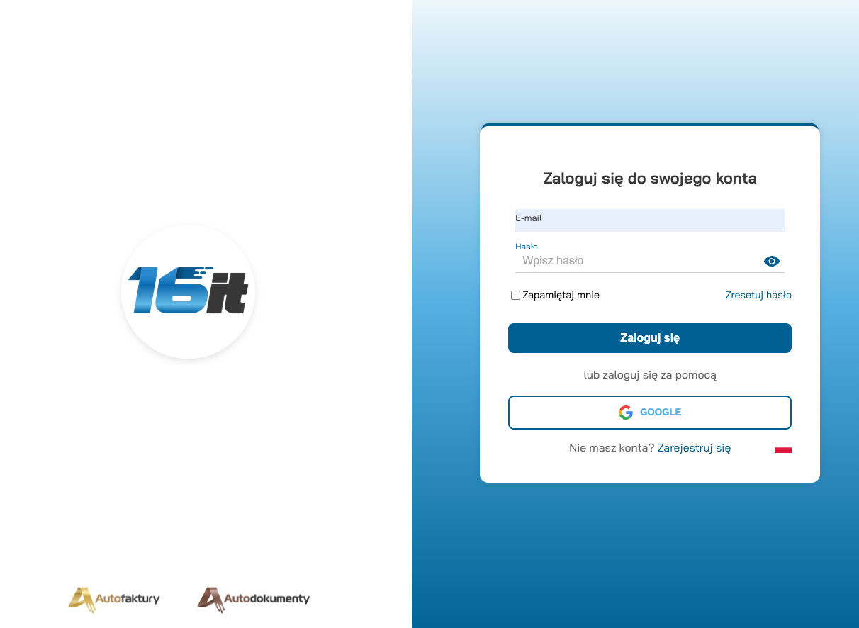 16it sign-in page