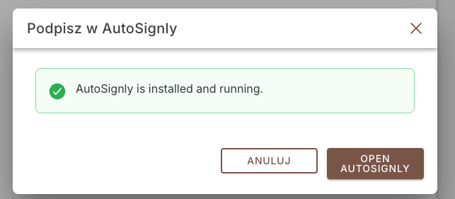 AutoSignly wykryty w przeglądarce